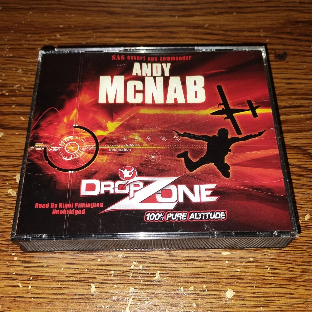 DropZone Audio Book (2010, 6-Disc Set, Unabridged, Random Books Audiobook)